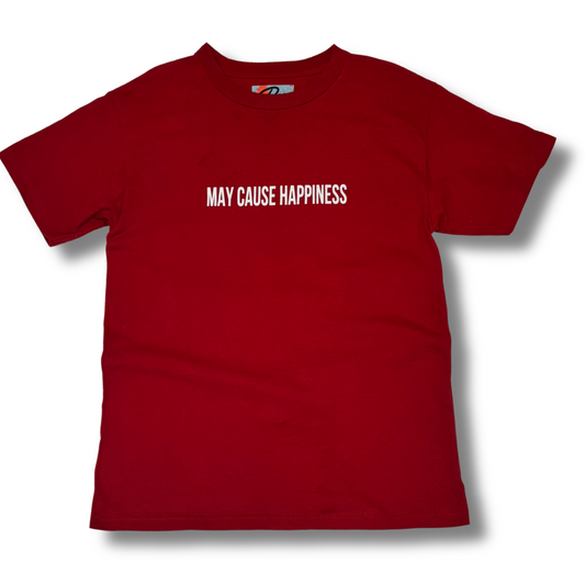 MAY CAUSE HAPPINESS RED
